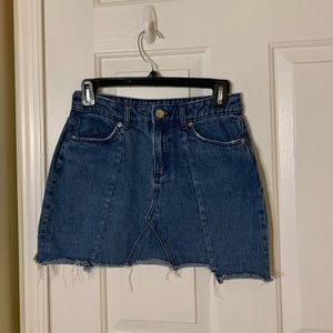 H&M Denim Miniskirt (Size US 4)